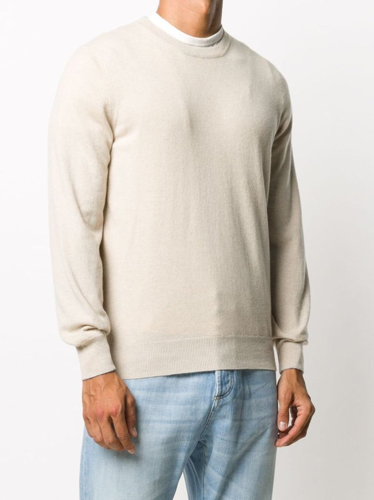 Neutral Cashmere Sweater