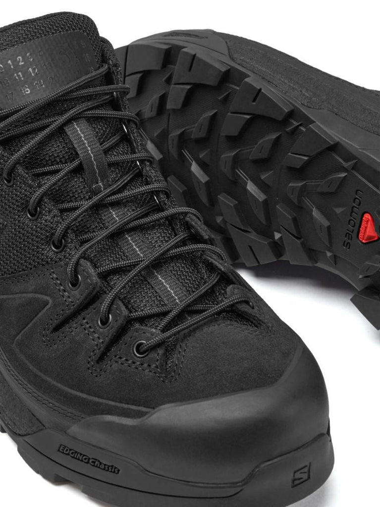 Black X-alp Panelled Sneakers