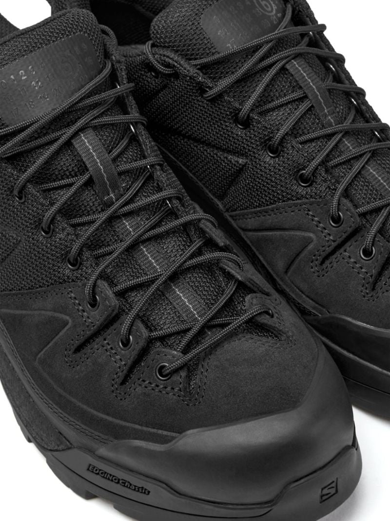 Black X-alp Panelled Sneakers