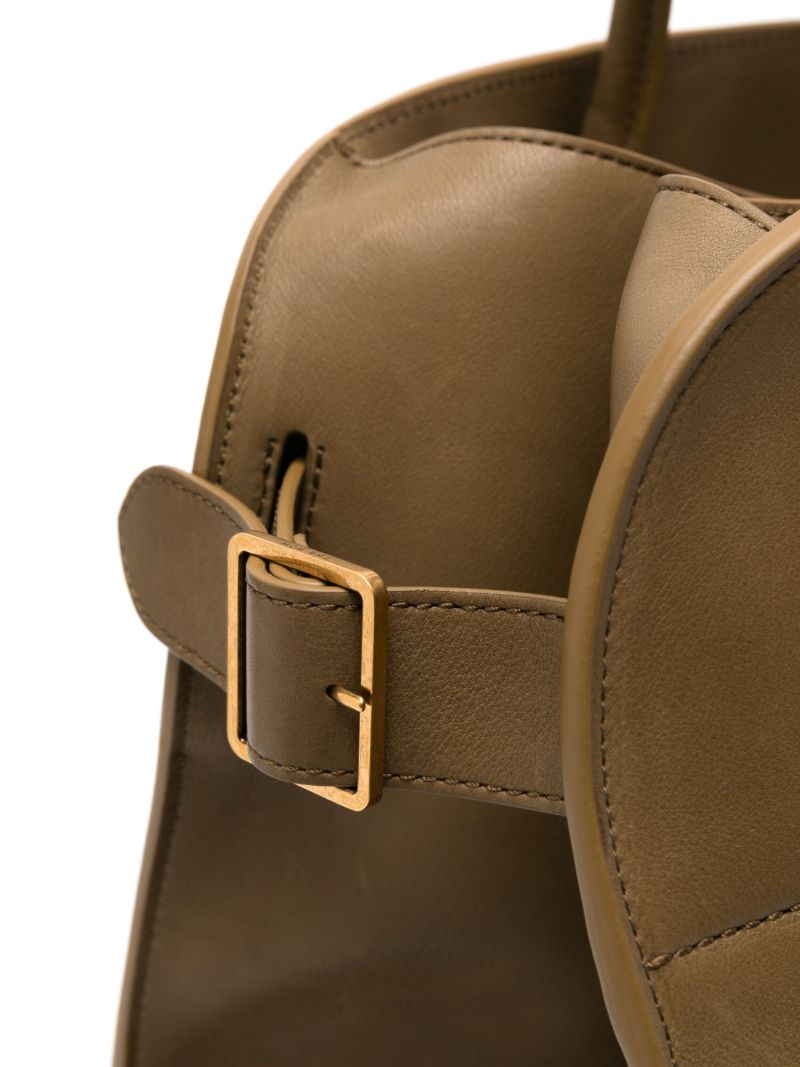 Green Margaux 17 Leather Tote Bag