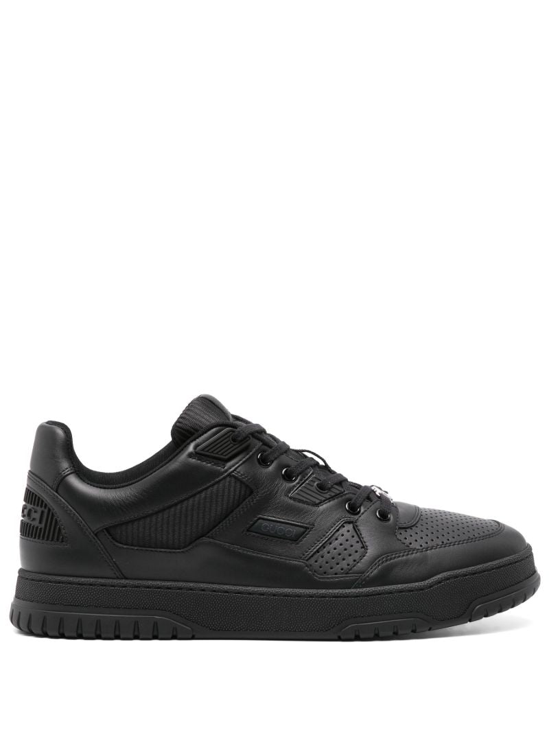 Black Jones Leather Sneakers