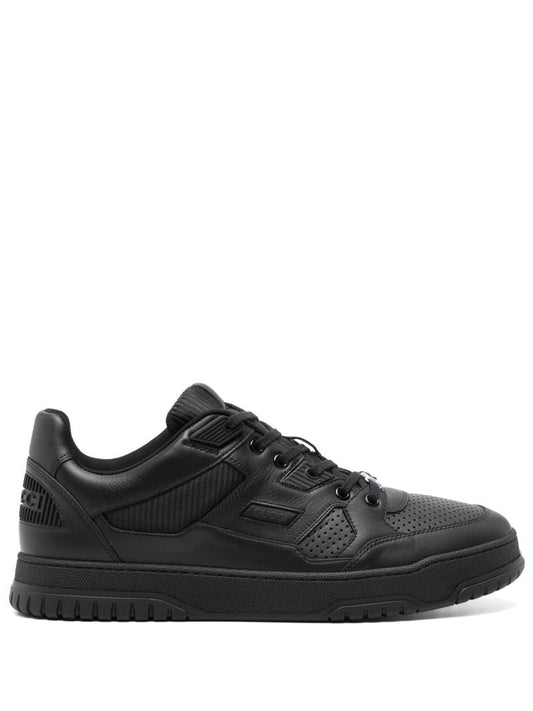 Black Jones Leather Sneakers