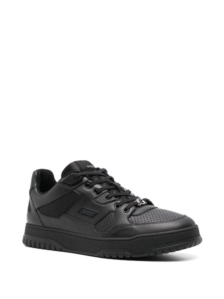 Black Jones Leather Sneakers
