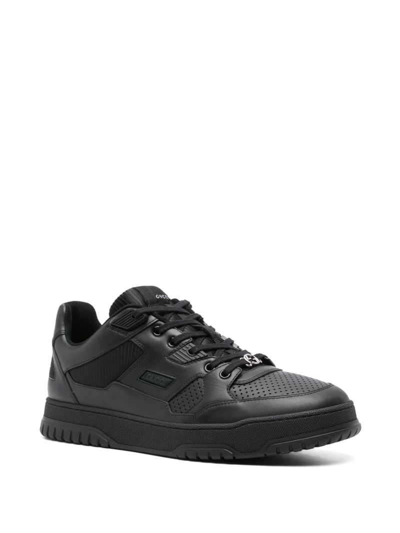 Black Jones Leather Sneakers