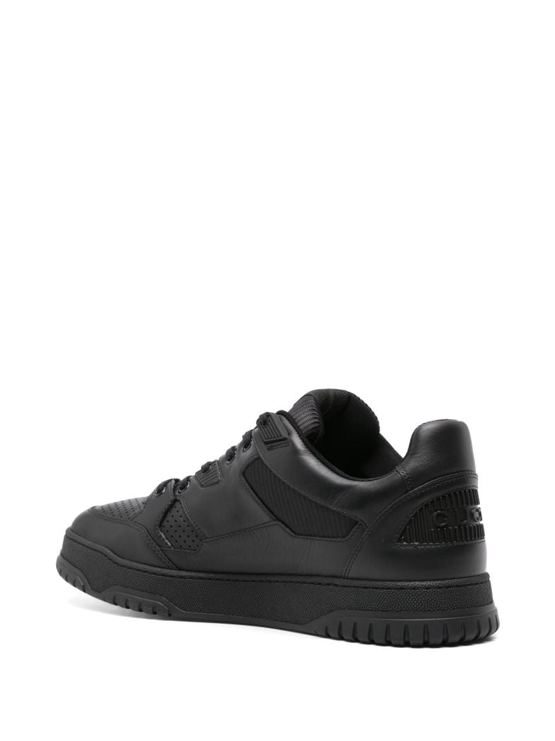 Black Jones Leather Sneakers