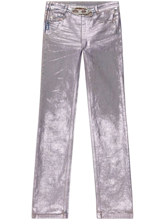 Silver 1989 D-mine Straight-leg Jeans