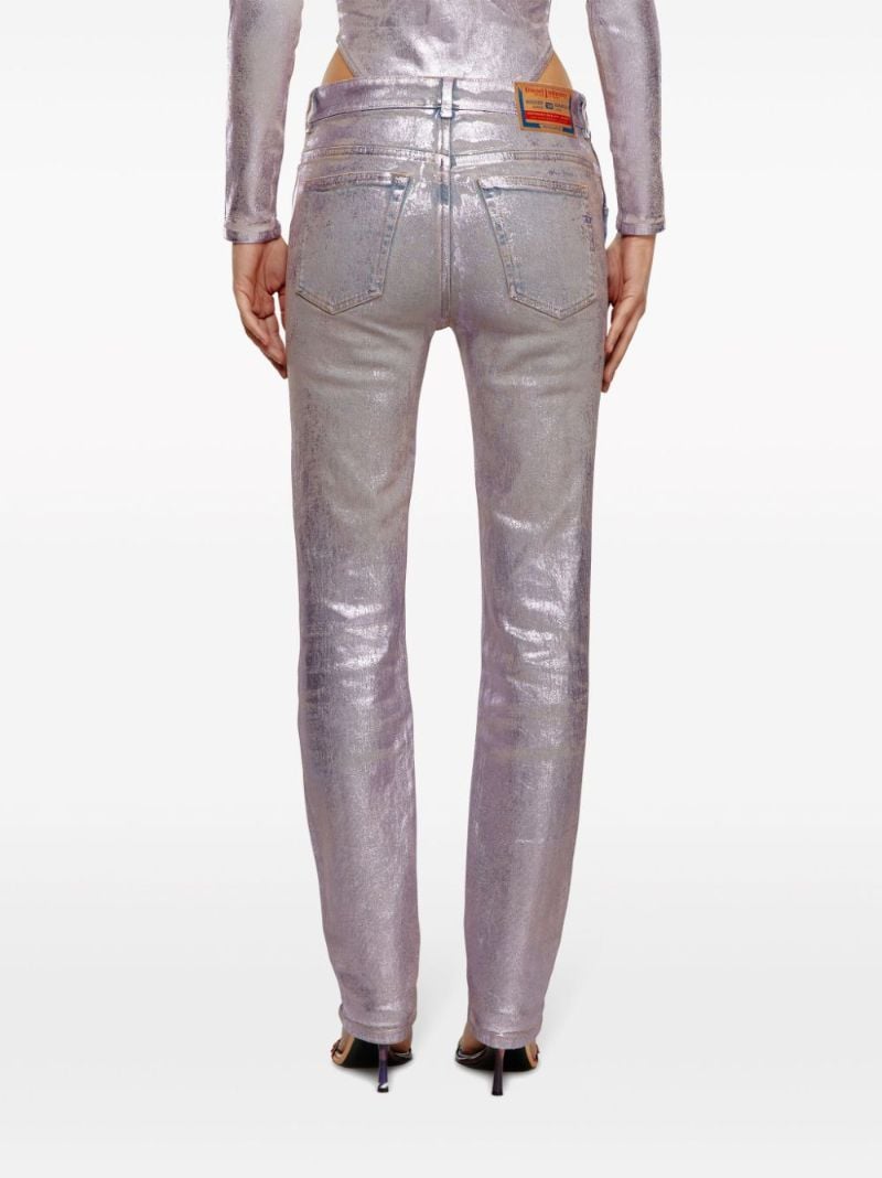 Silver 1989 D-mine Straight-leg Jeans
