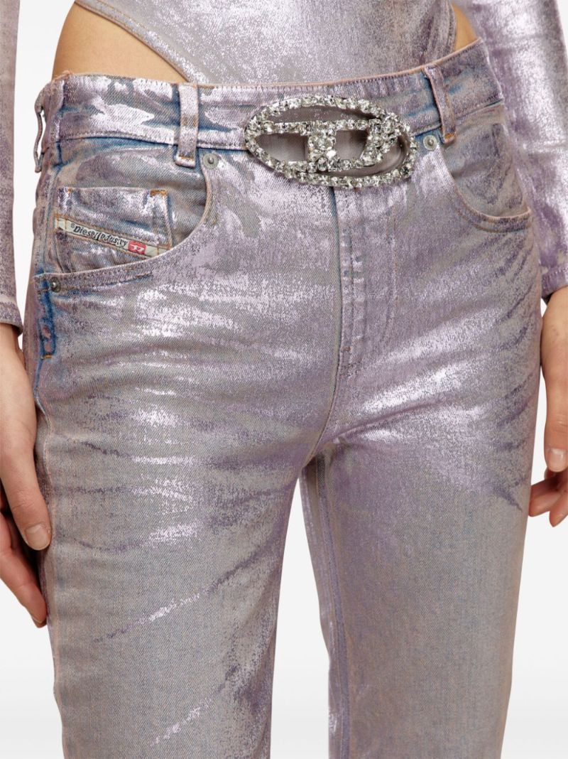 Silver 1989 D-mine Straight-leg Jeans