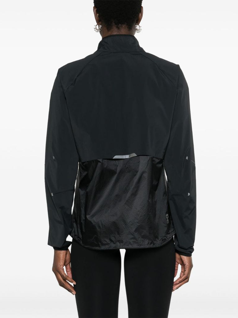 Black Weather Lightweight Running Jacket