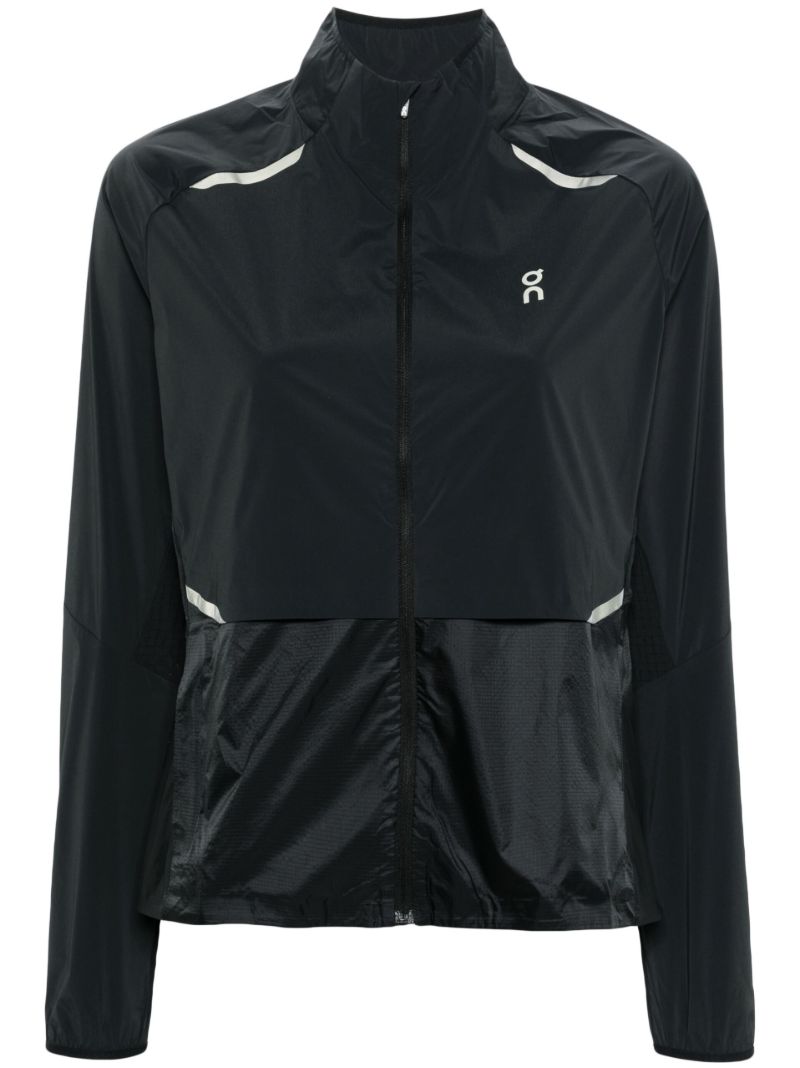 Black Weather Lightweight Running Jacket