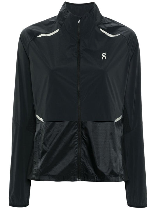 Black Weather Lightweight Running Jacket