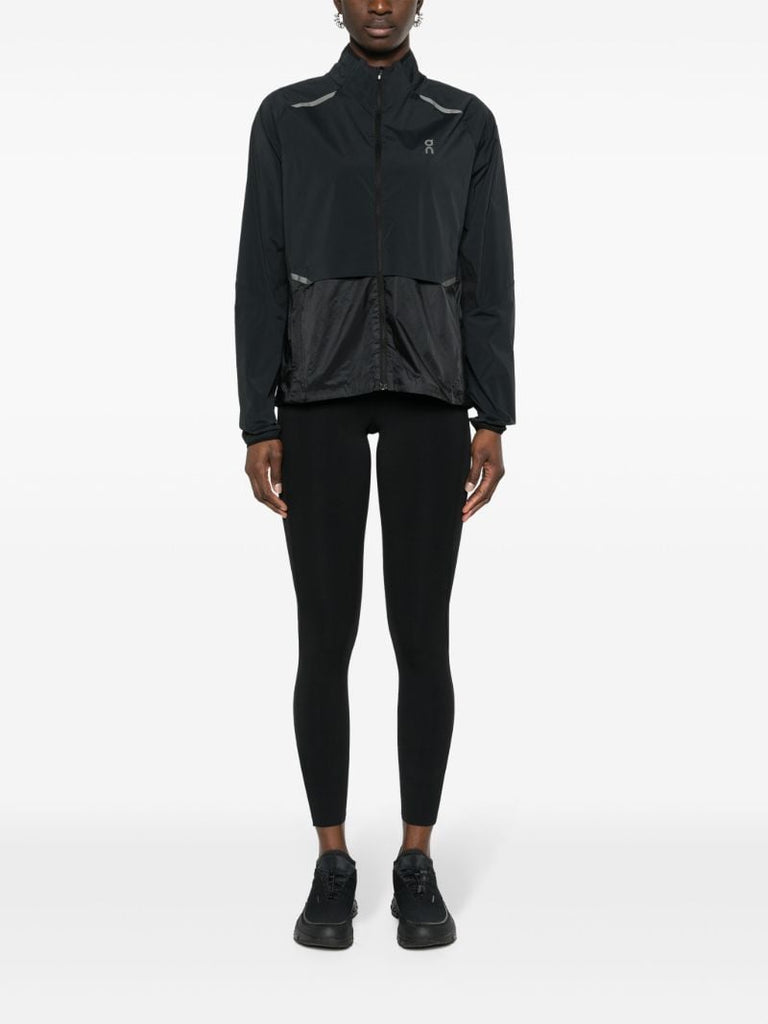 Black Weather Lightweight Running Jacket