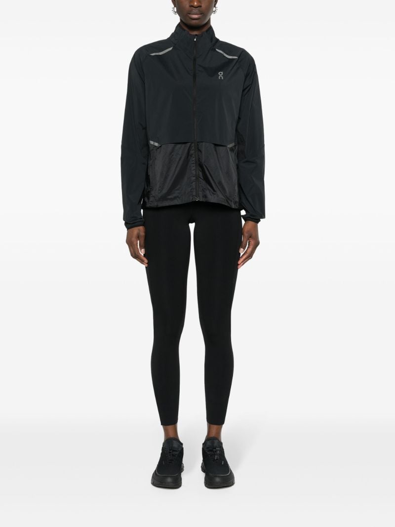 Black Weather Lightweight Running Jacket