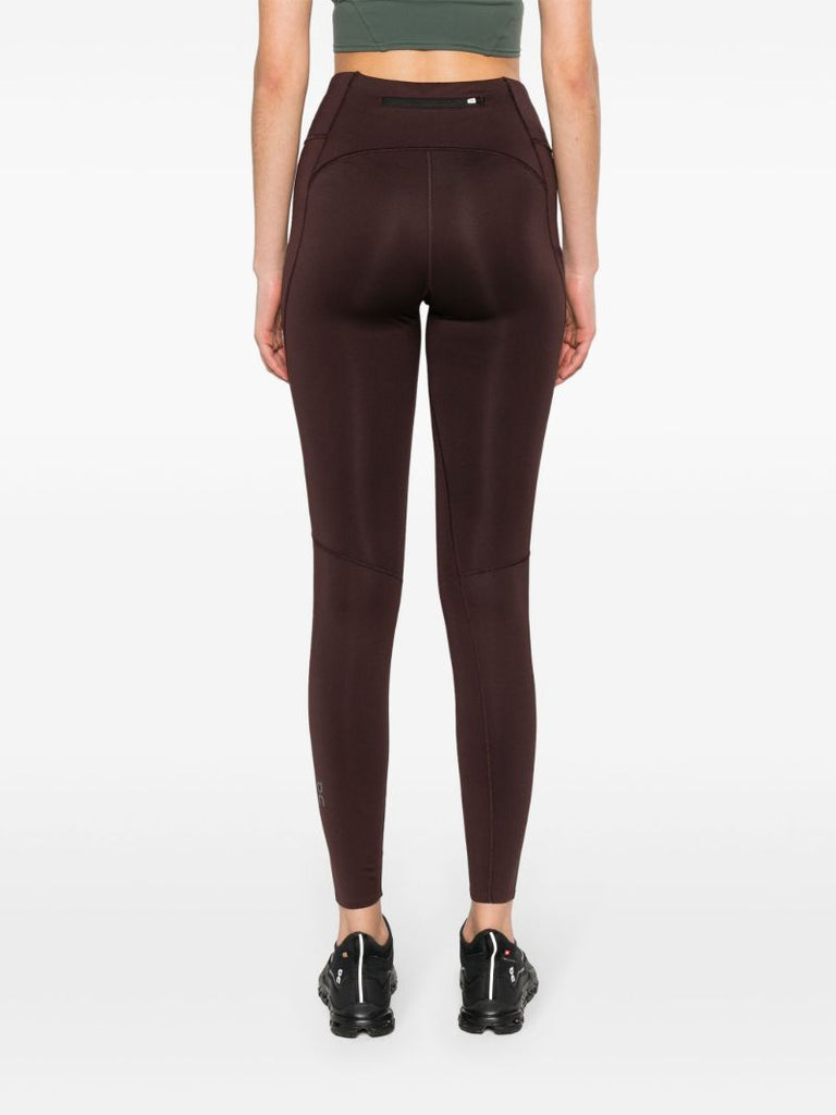 Brown Lumos Performance Leggings