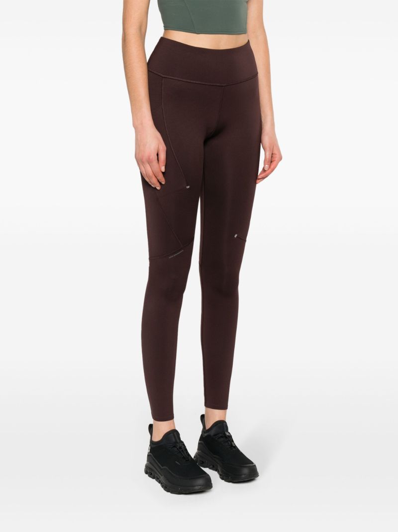 Brown Lumos Performance Leggings