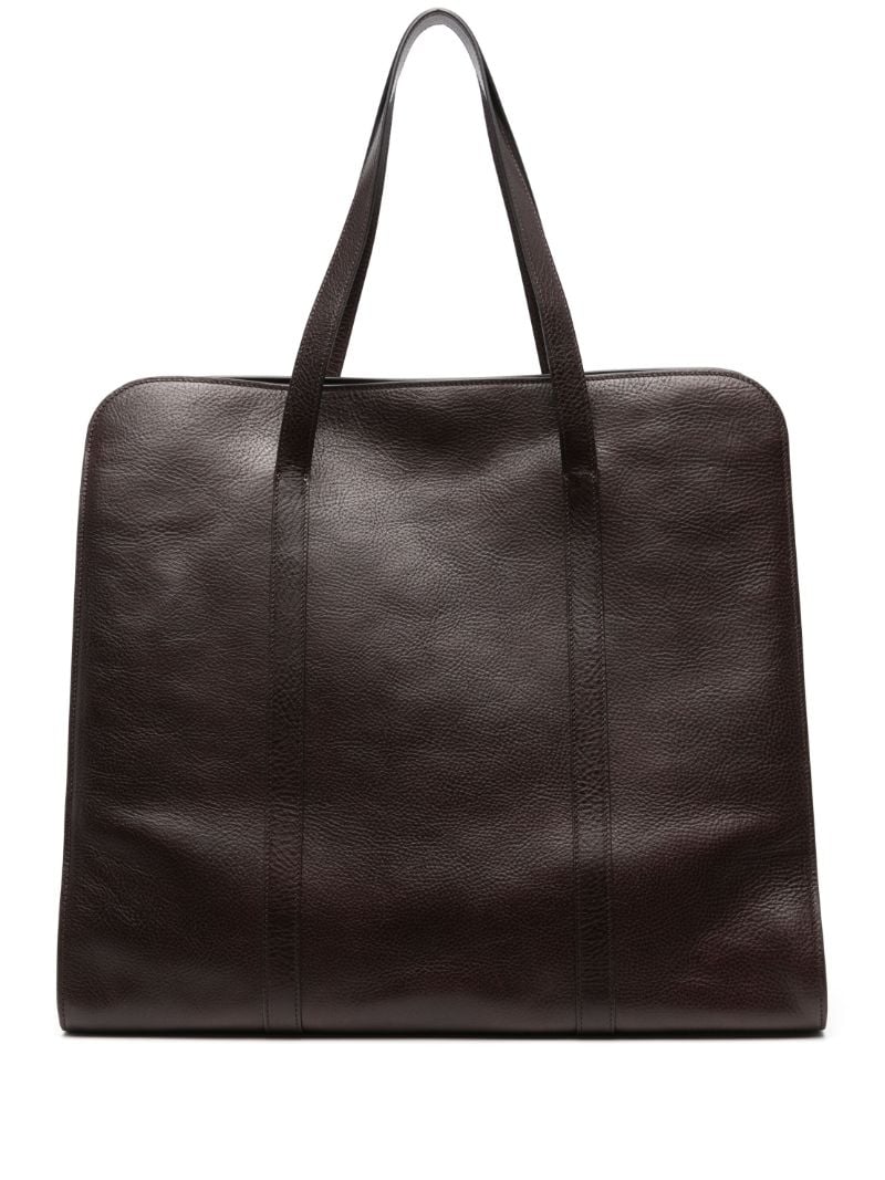 Brown Ben Leather Tote Bag