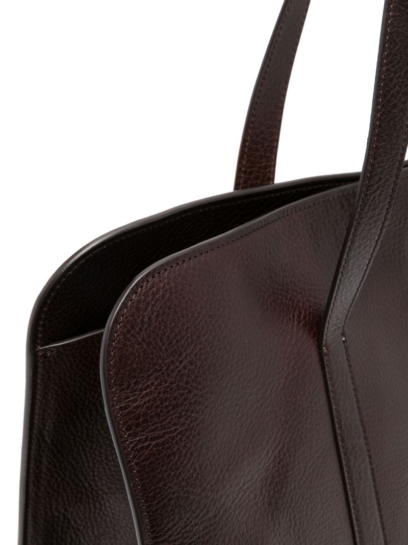 Brown Ben Leather Tote Bag