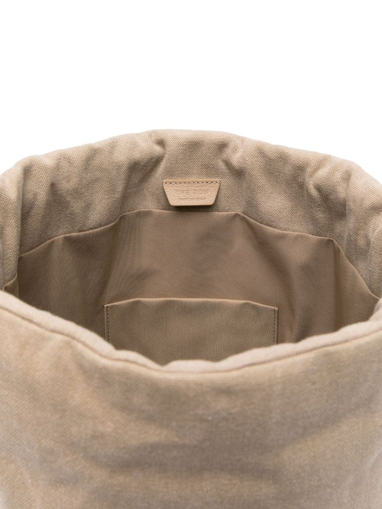 Neutral Sporty Canvas Backpack