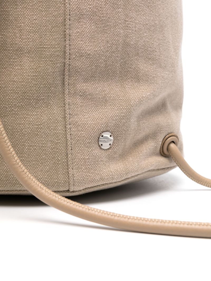 Neutral Sporty Canvas Backpack