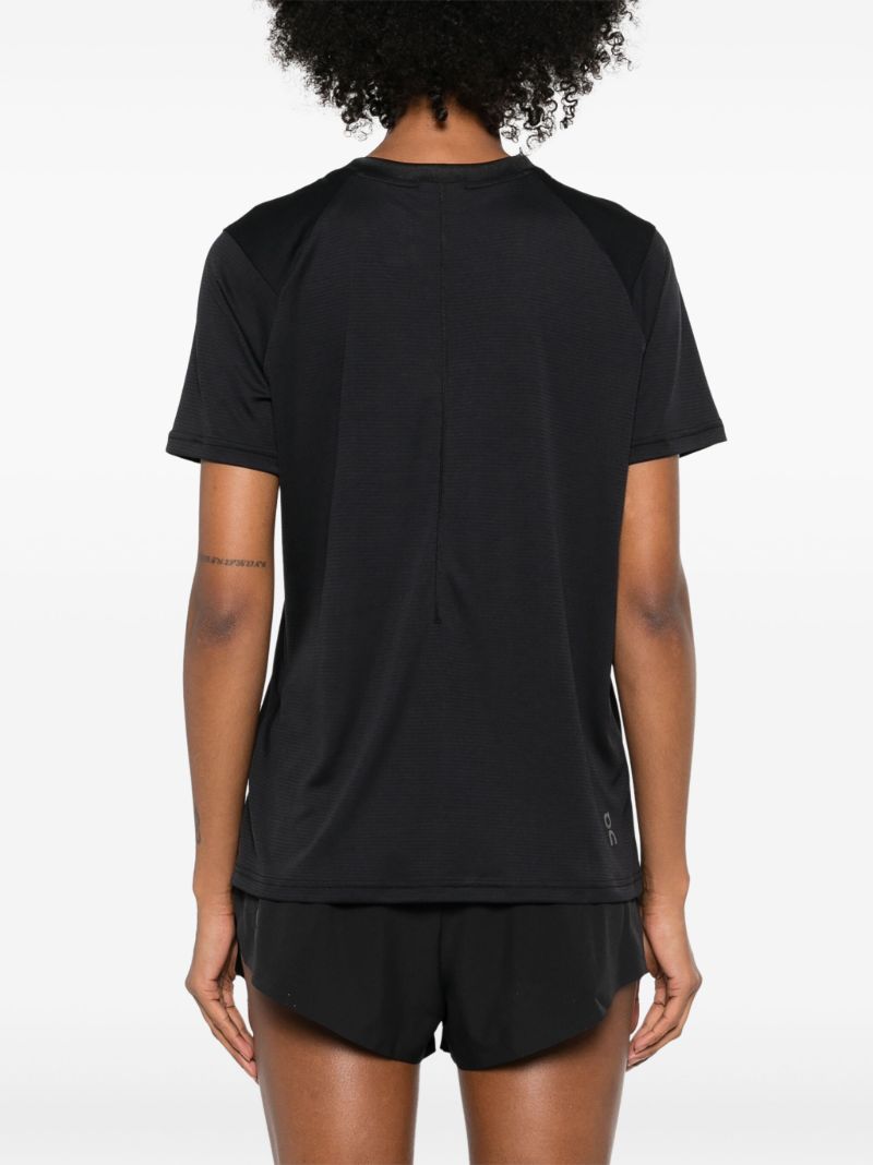 Black Graffiti Print T-shirt