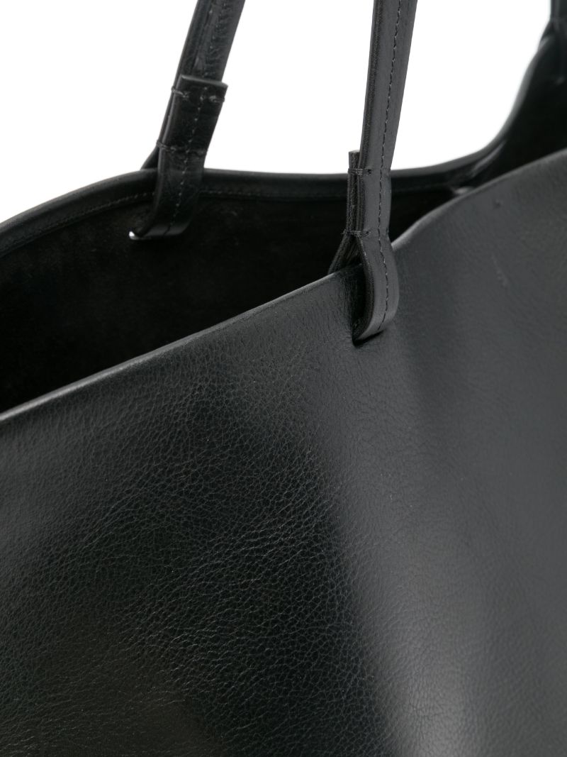 Black Xl Park Leather Tote Bag