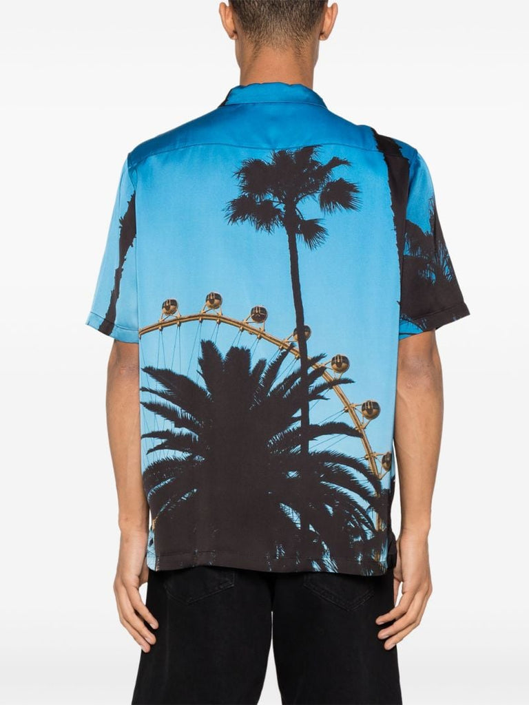 Black Logo-embroidered Shirt