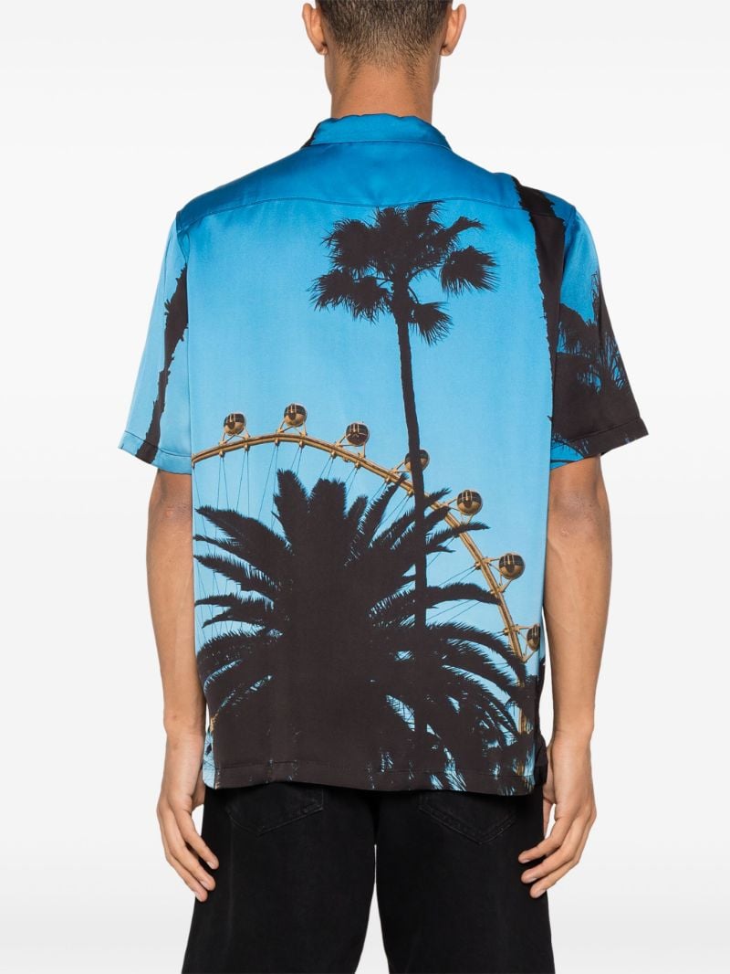 Black Logo-embroidered Shirt