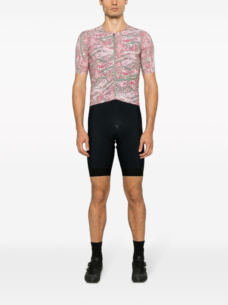 Pink T.k.o. Mechanism Pro Cycling Jersey