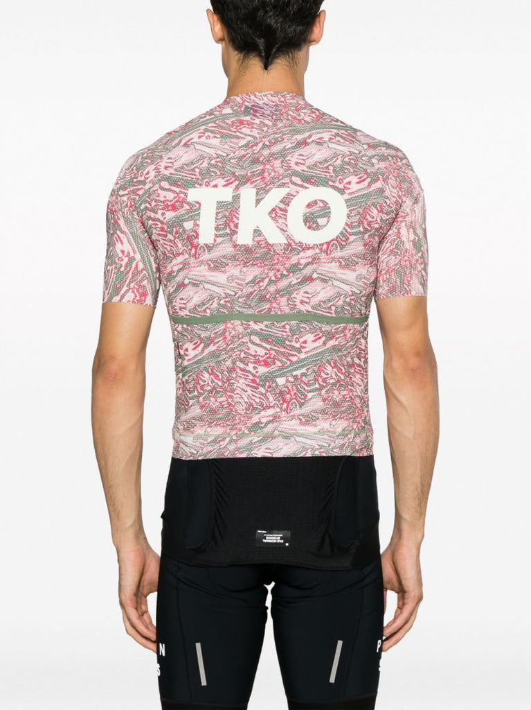 Pink T.k.o. Mechanism Pro Cycling Jersey