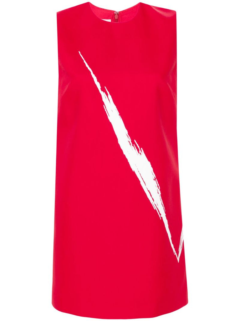 Graphic Print Mini Dress