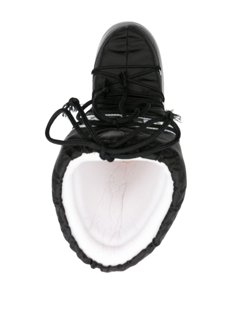Black Icon Nylon Boots