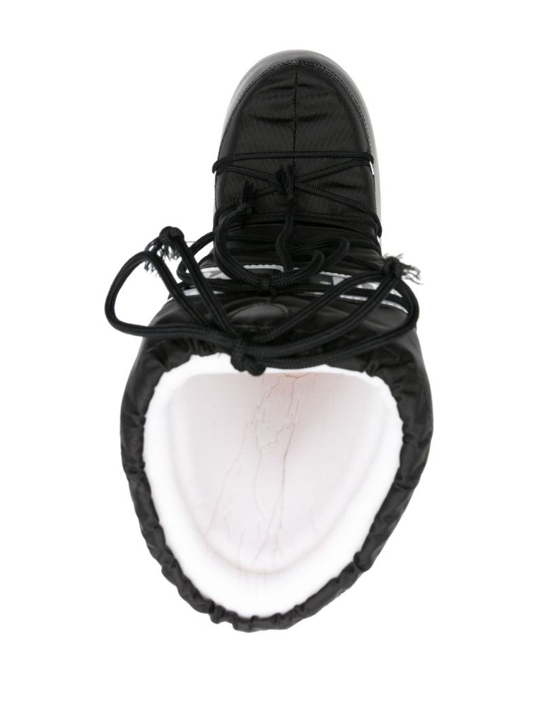 Black Icon Nylon Boots