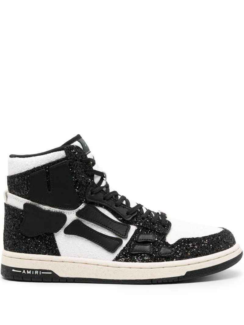 Black Skel High-top Sneakers