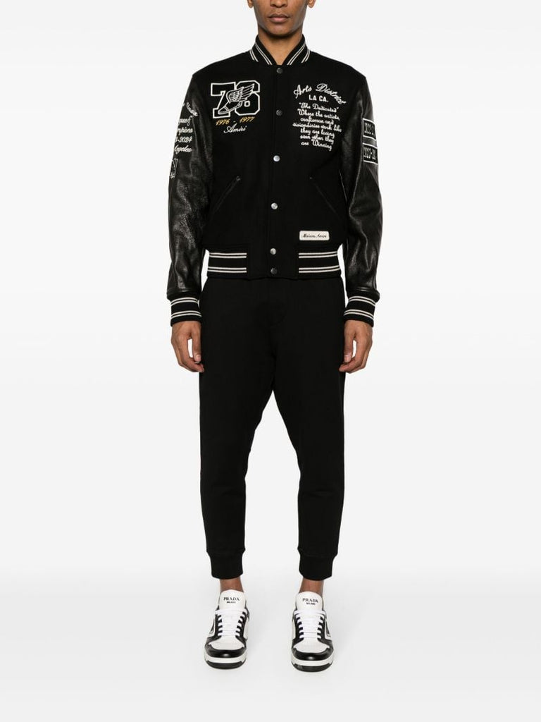Black Eagle Varsity Bomber Jacket