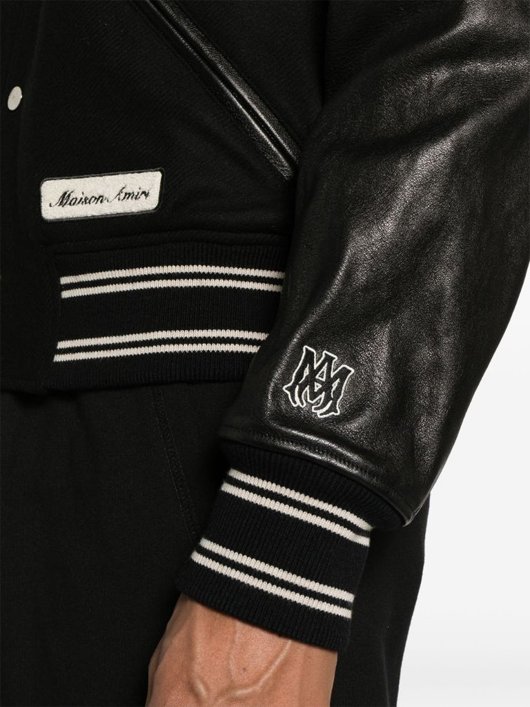 Black Eagle Varsity Bomber Jacket