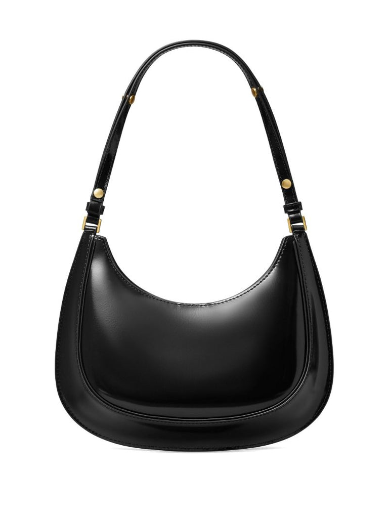 Black Robinson Leather Shoulder Bag