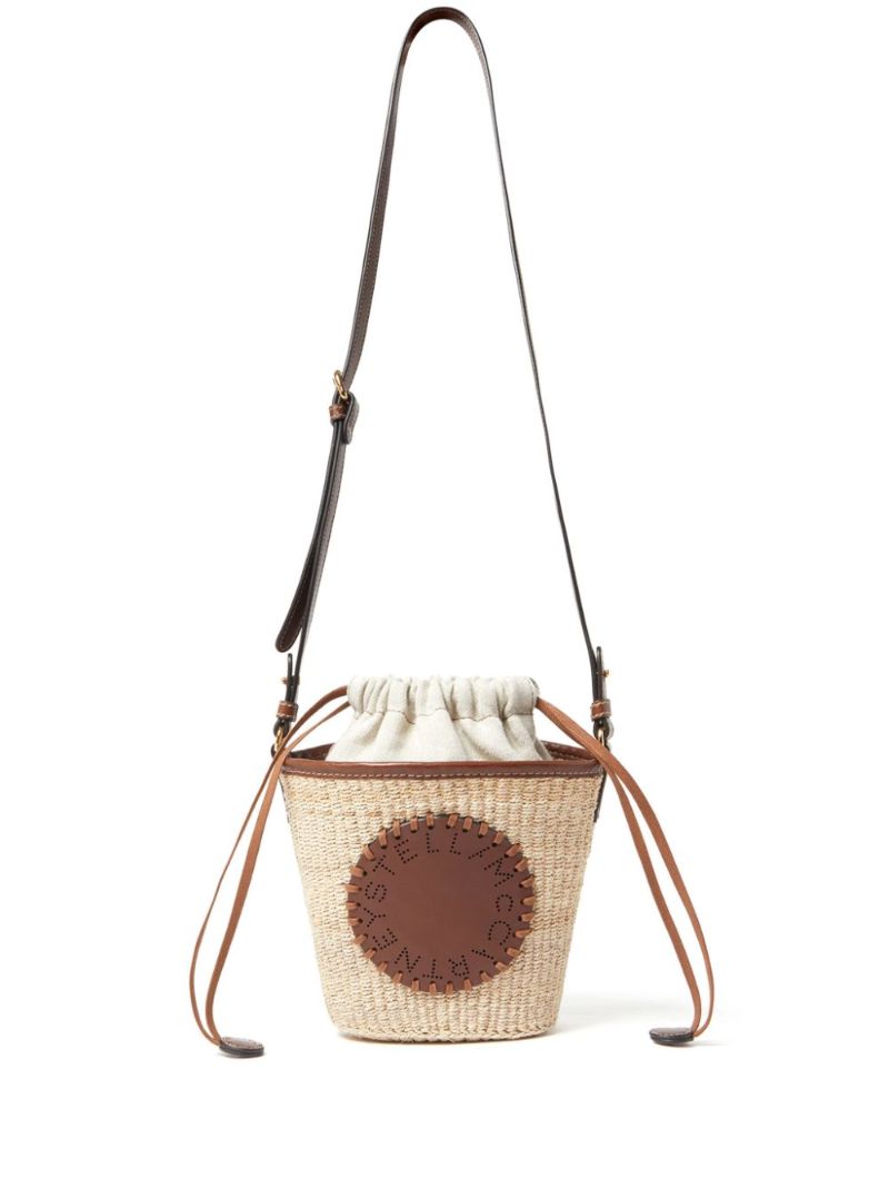 Neutral Logo Cross Body Bag