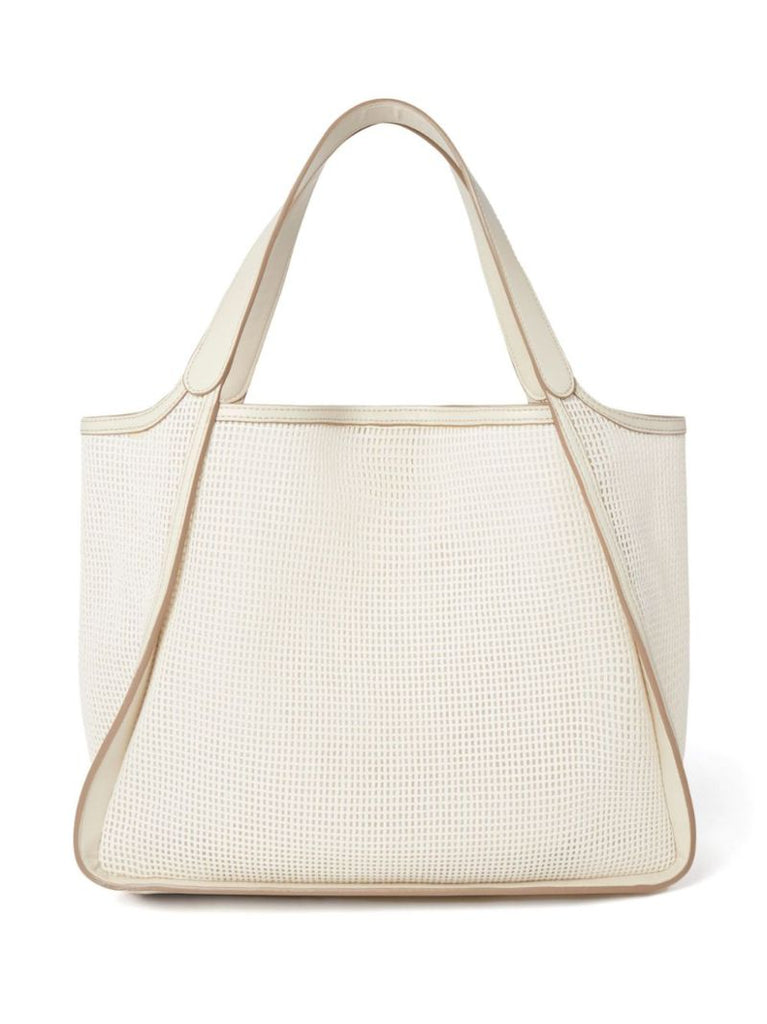 Neutral Logo Cotton Tote Bag