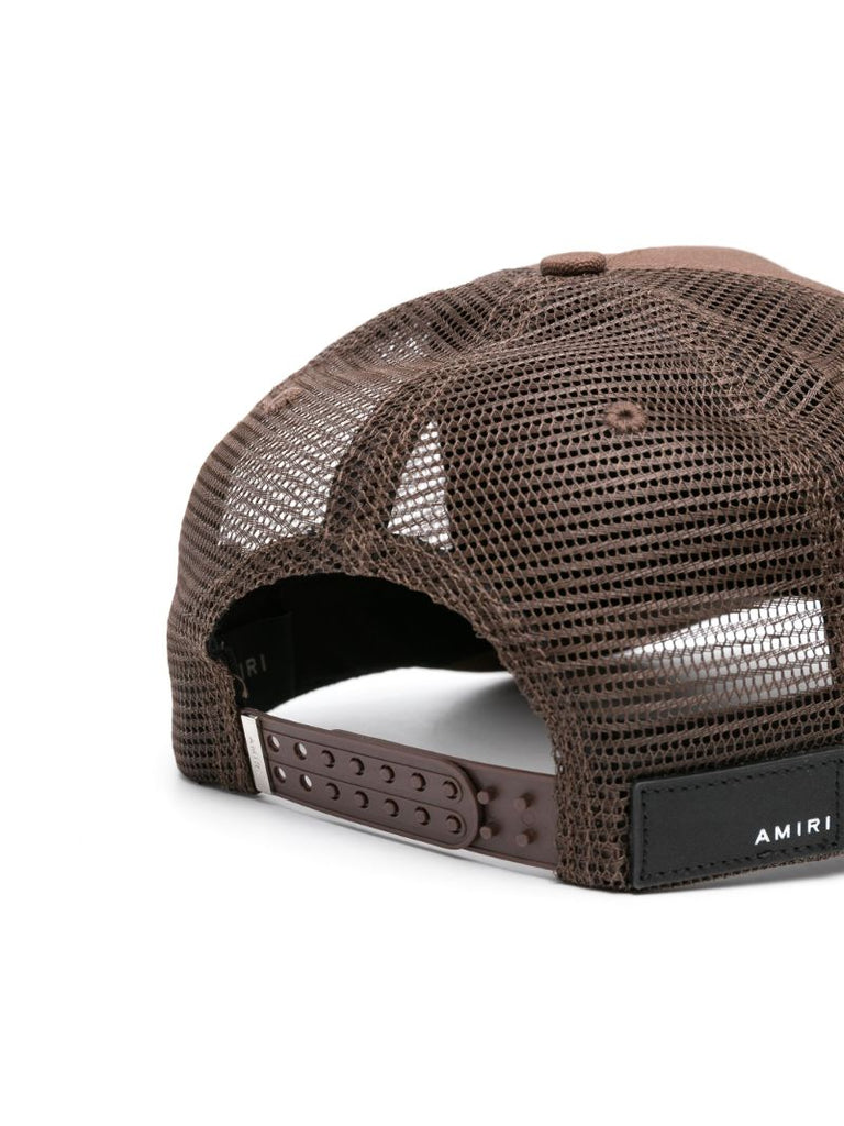 Brown Logo-embroidered Baseball Cap