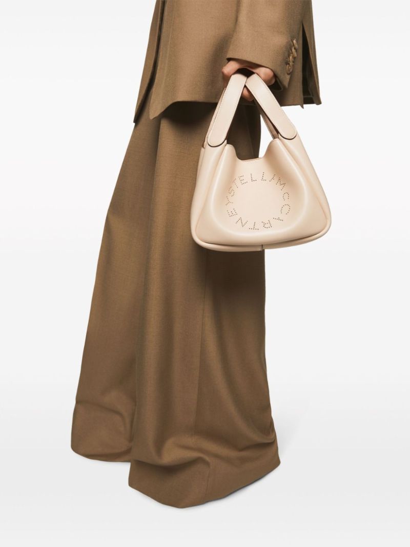 Brown High-waist Wide-leg Trousers
