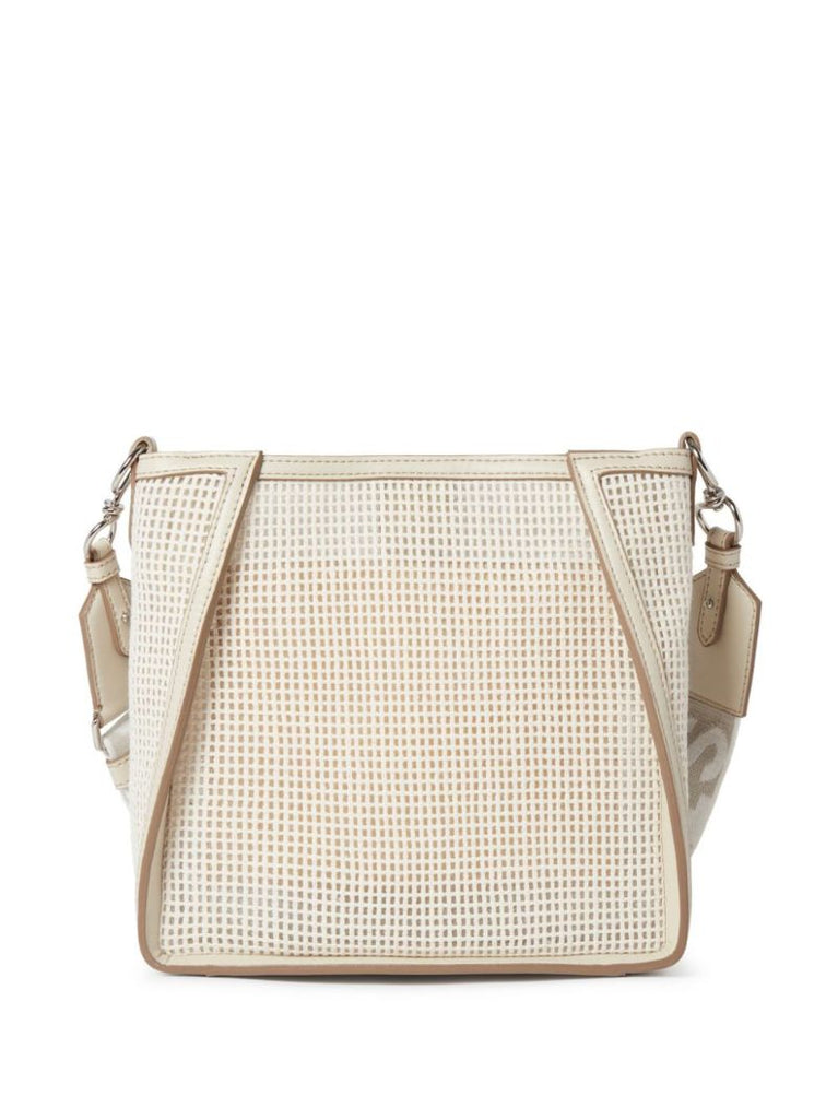 Neutral Logo Cotton Cross Body Bag