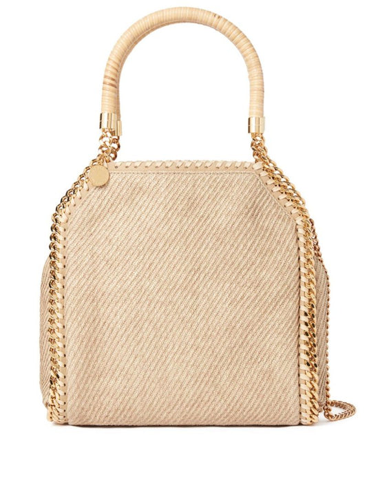 Neutral Falabella Mini Tote Bag