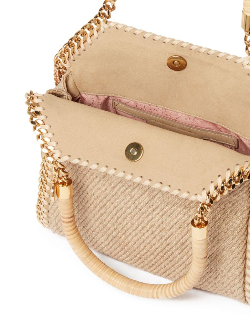 Neutral Falabella Mini Tote Bag