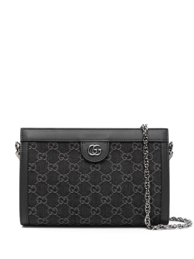 Black Small Ophidia Gg Shoulder Bag