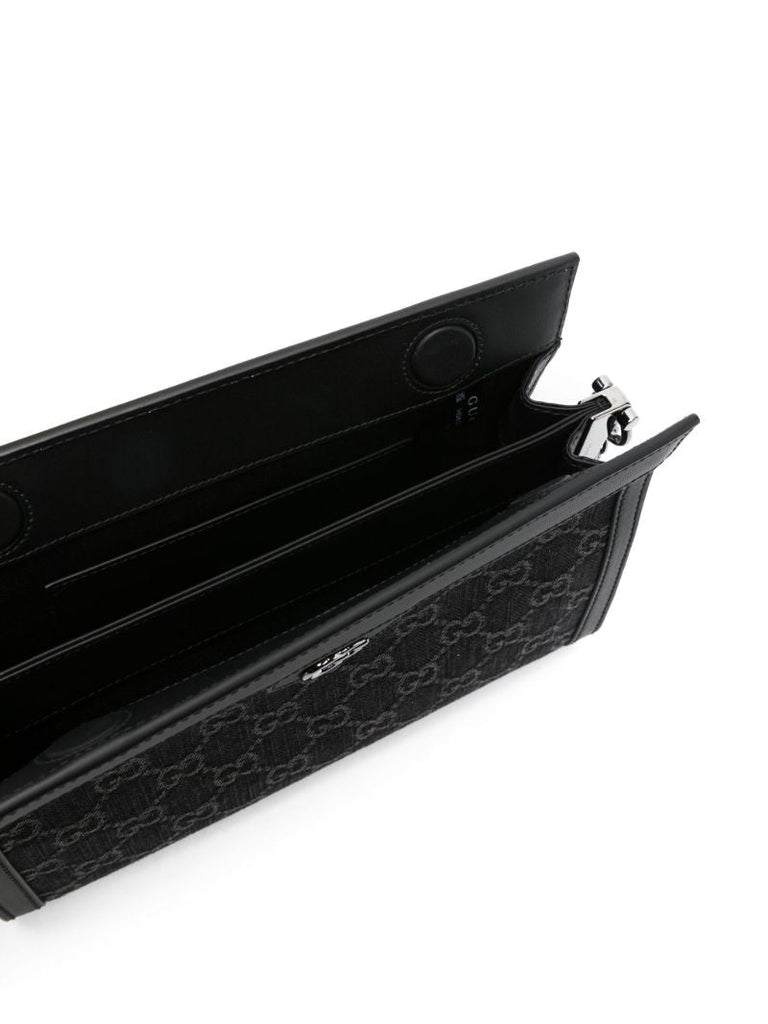 Black Small Ophidia Gg Shoulder Bag