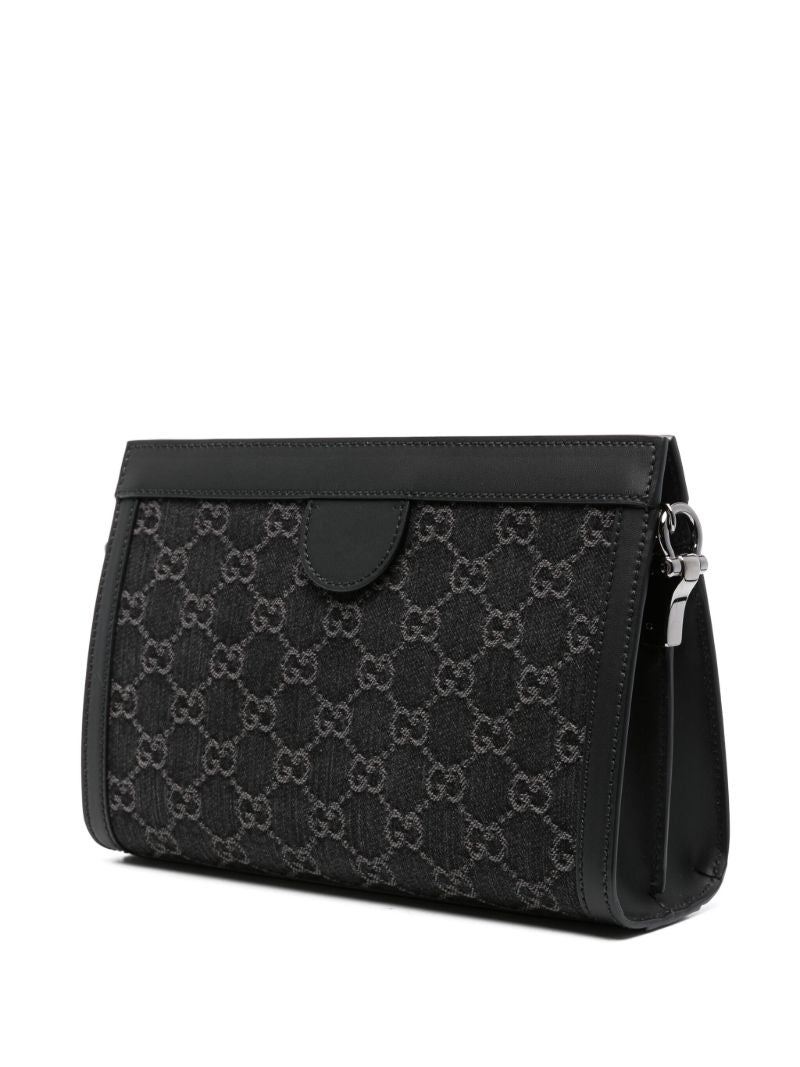 Black Small Ophidia Gg Shoulder Bag