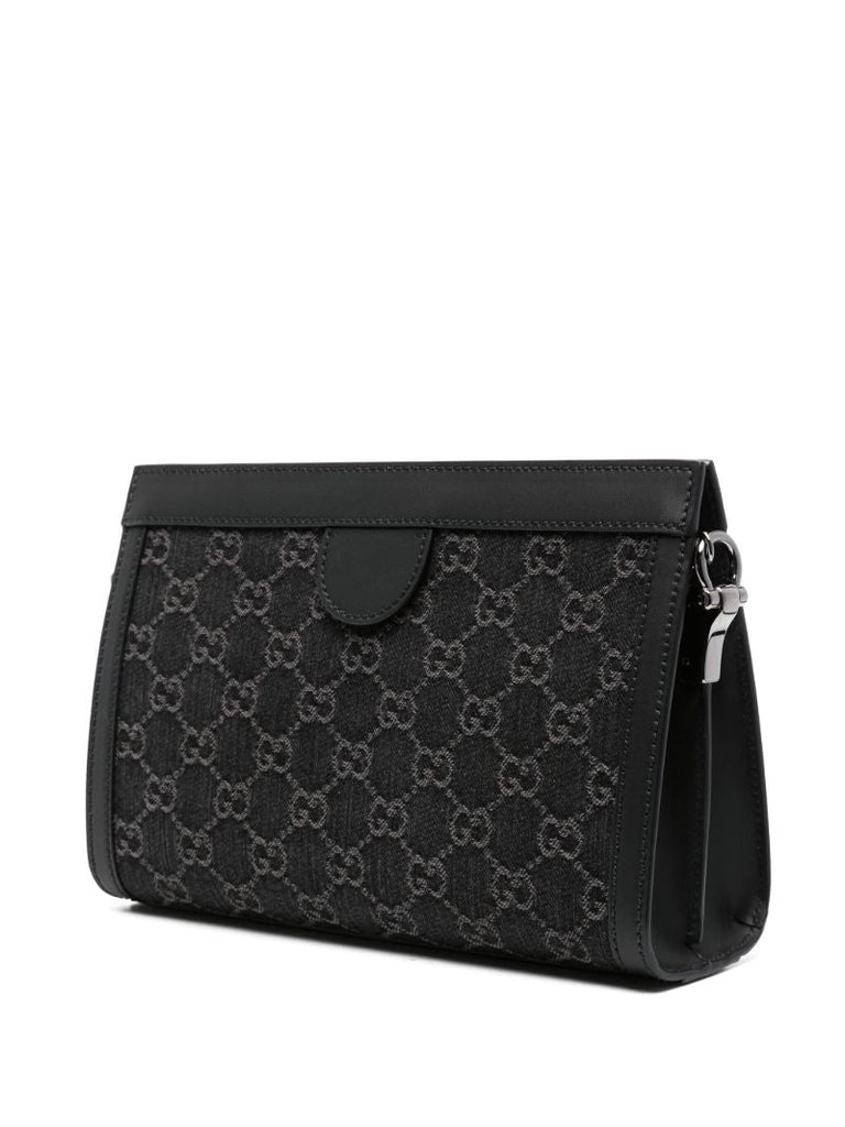 Black Small Ophidia Gg Shoulder Bag