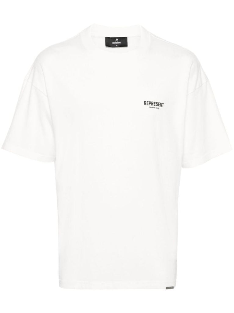 White Owners Club Cotton T-shirt