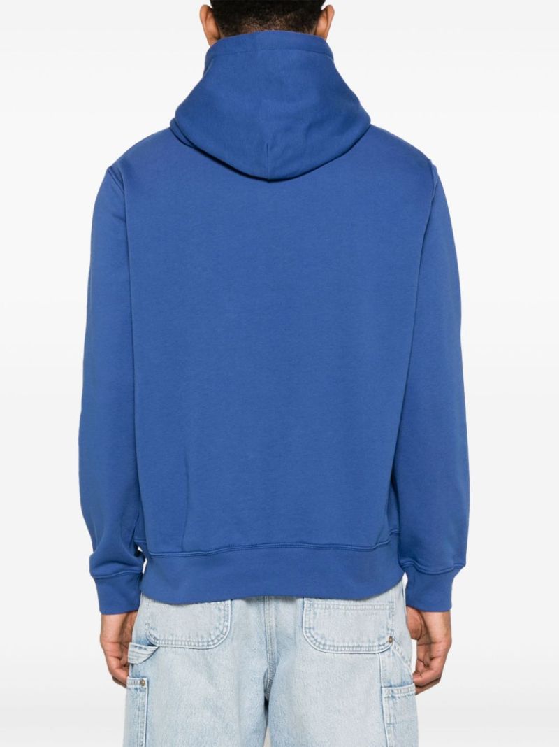 Blue Polo Bear Hoodie