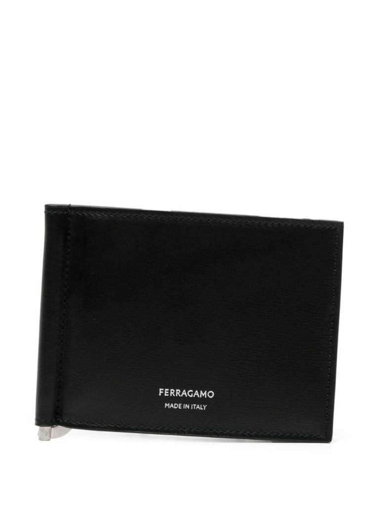 Black Classic Bi-fold Leather Wallet